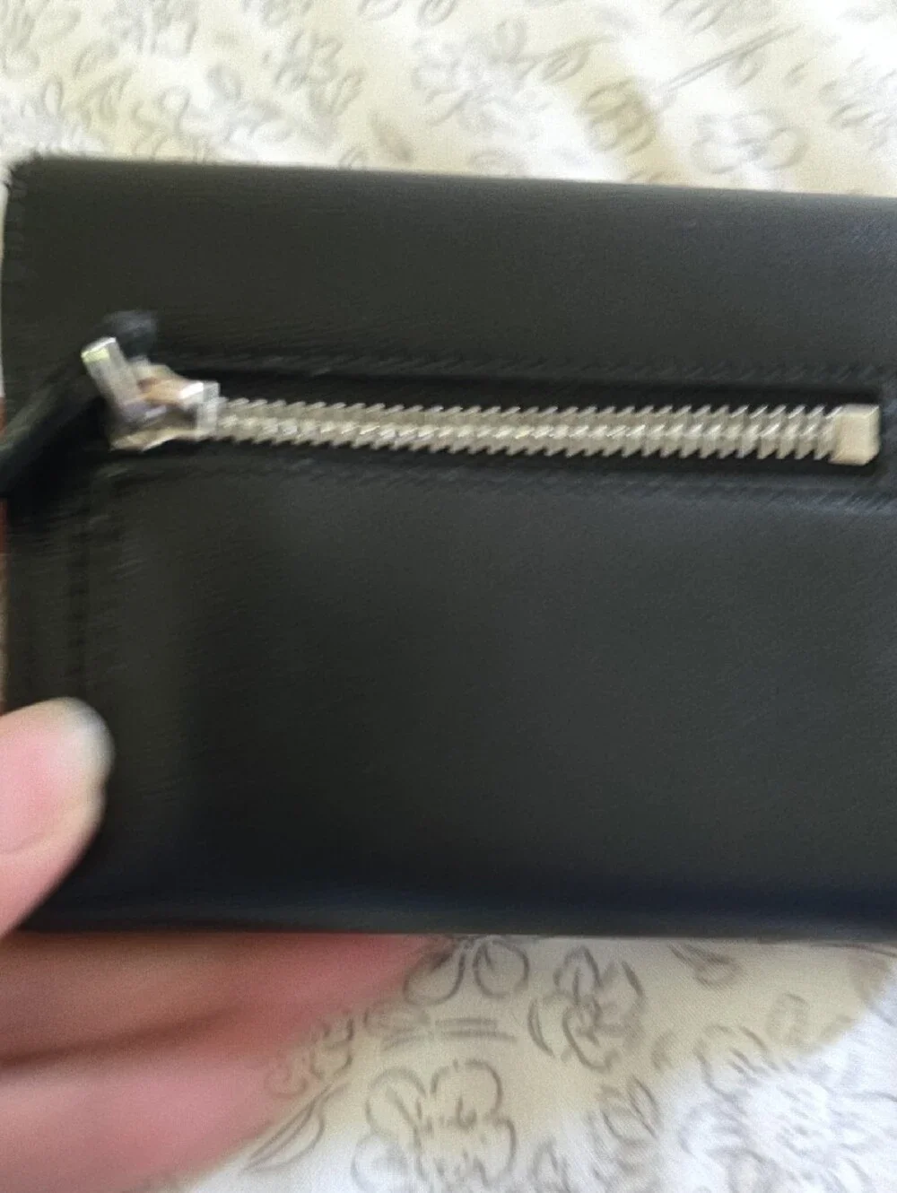 MCM Tracy Trifold Mini Leather Wallet